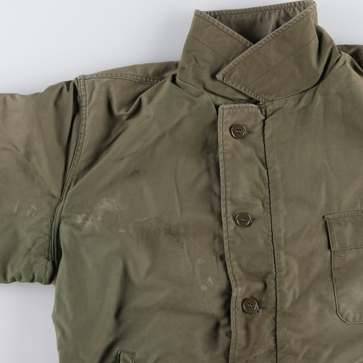 80'S US military A-2 military deck jacket made in USA, X-LARGE (46-48), equivalent to men's XL, vintage /evb008961