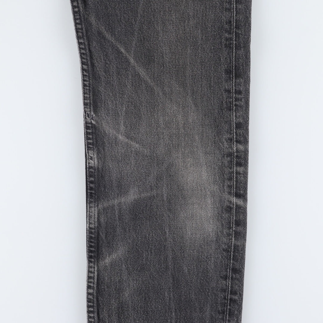 90'S Levi's 6501-0185 Euro model black denim straight denim pants men's w29 equivalent vintage /evb009042