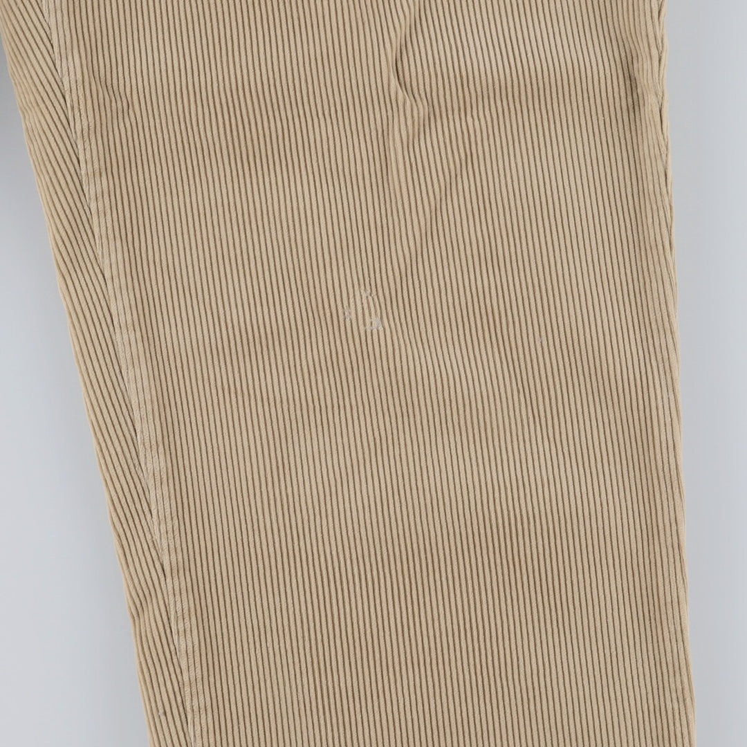 Ralph Lauren POLO RALPH LAUREN Two-pleat corduroy pants for men, size W37 / evb009045