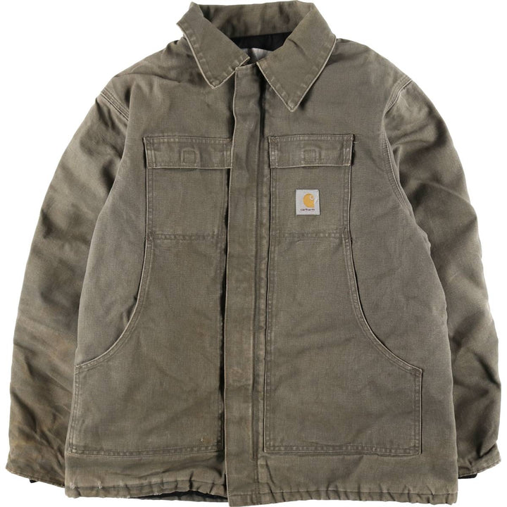90'S Carhartt Traditional Coat Duck Work Jacket Made in USA Men's XL Vintage /evb009079