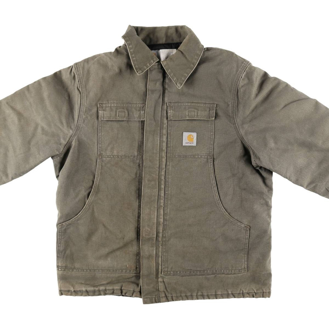 90'S Carhartt Traditional Coat Duck Work Jacket Made in USA Men's XL Vintage /evb009079