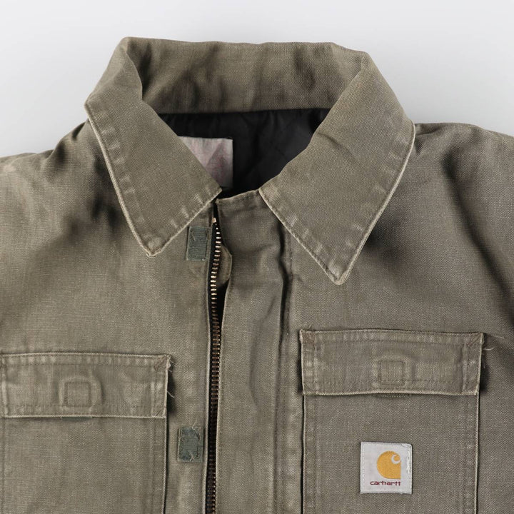 90'S Carhartt Traditional Coat Duck Work Jacket Made in USA Men's XL Vintage /evb009079