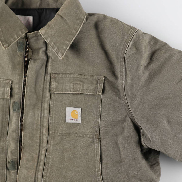 90'S Carhartt Traditional Coat Duck Work Jacket Made in USA Men's XL Vintage /evb009079