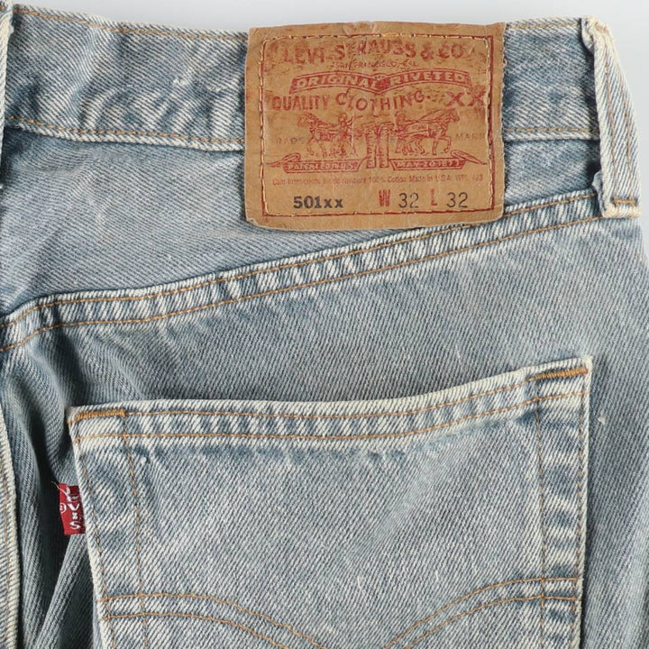 90'S Levi's 501 Straight Denim Pants Made in USA Men's W32 Vintage /evb009088