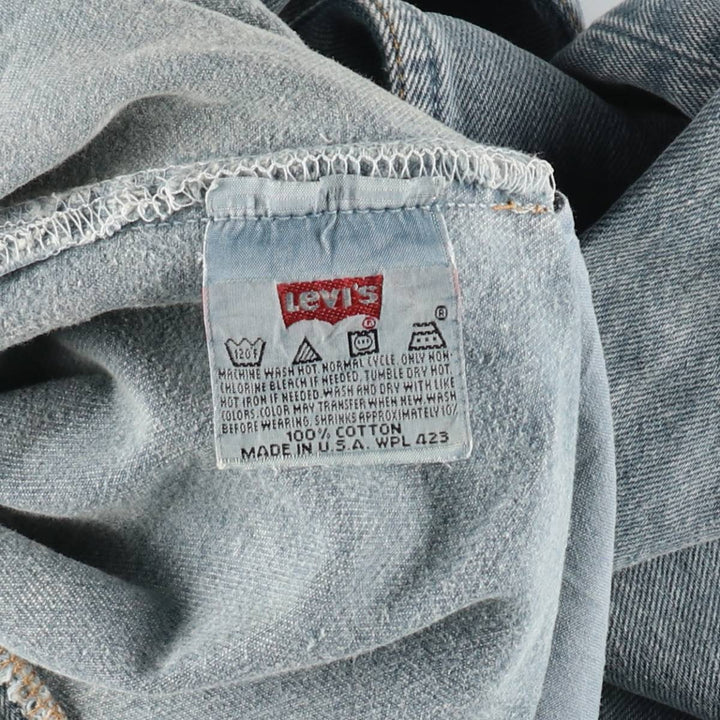 90'S Levi's 501 Straight Denim Pants Made in USA Men's W32 Vintage /evb009088