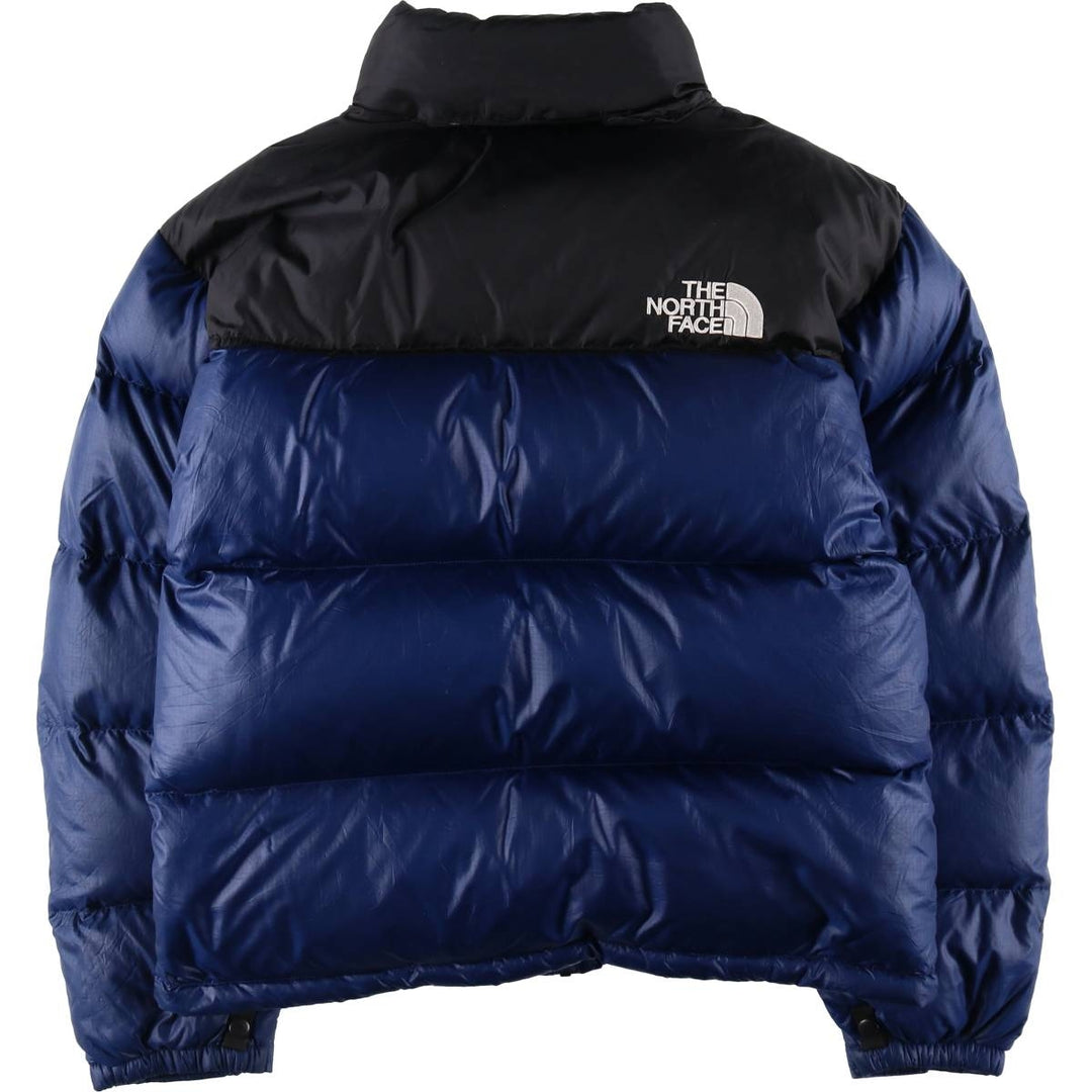 THE NORTH FACE 700 Fill Power Nuptse Jacket Goose Down Jacket Men's M Size Vintage Nylon black type Vintage Second Hand