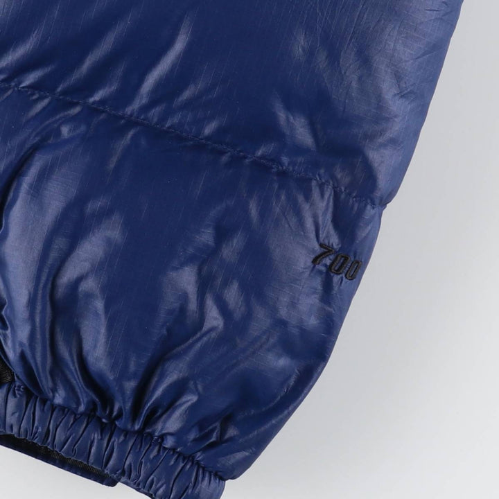 THE NORTH FACE 700 Fill Power Nuptse Jacket Goose Down Jacket Men's M Size Vintage Nylon black type Vintage Second Hand