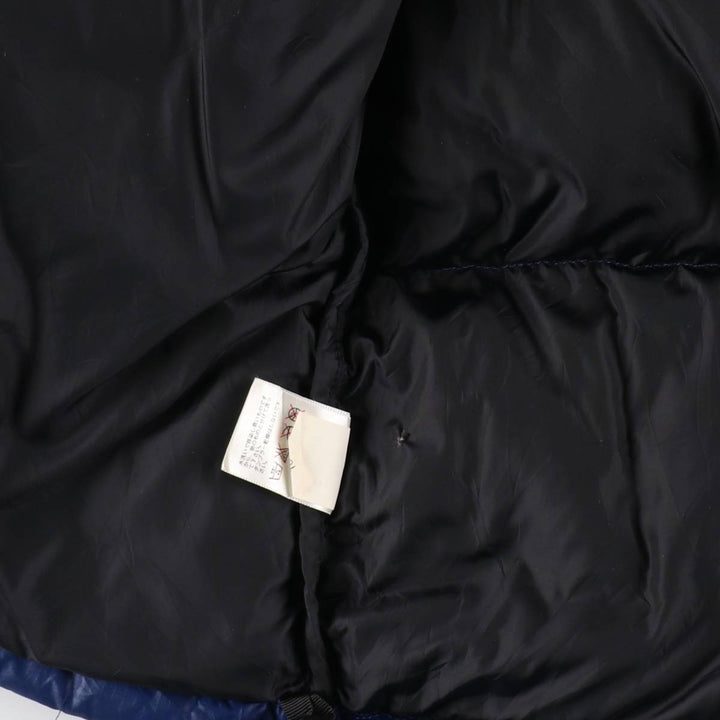THE NORTH FACE 700 Fill Power Nuptse Jacket Goose Down Jacket Men's M Size Vintage Nylon black type Vintage Second Hand