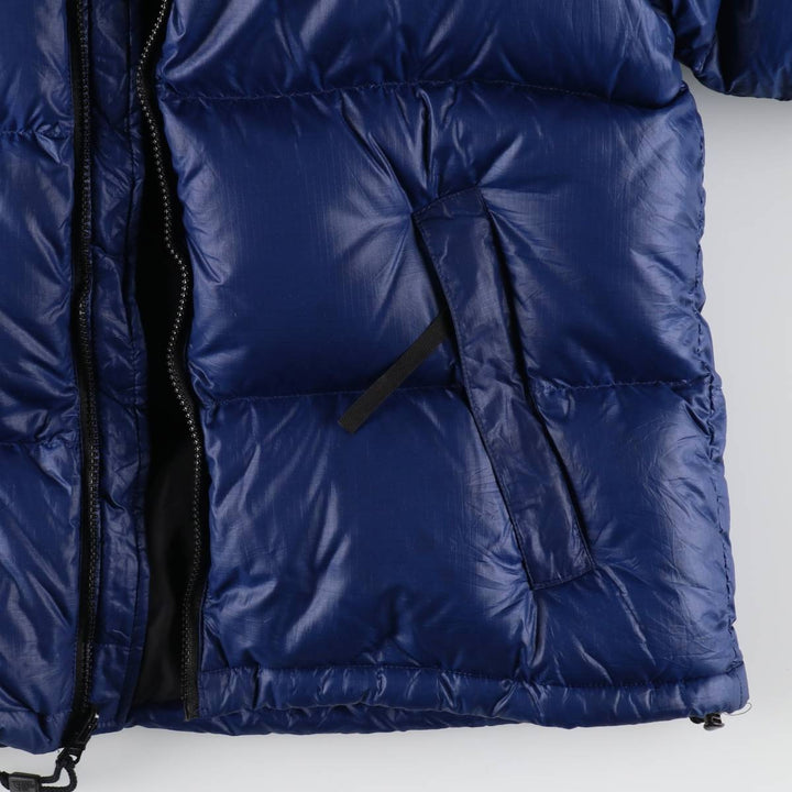 THE NORTH FACE 700 Fill Power Nuptse Jacket Goose Down Jacket Men's M Size Vintage Nylon black type Vintage Second Hand