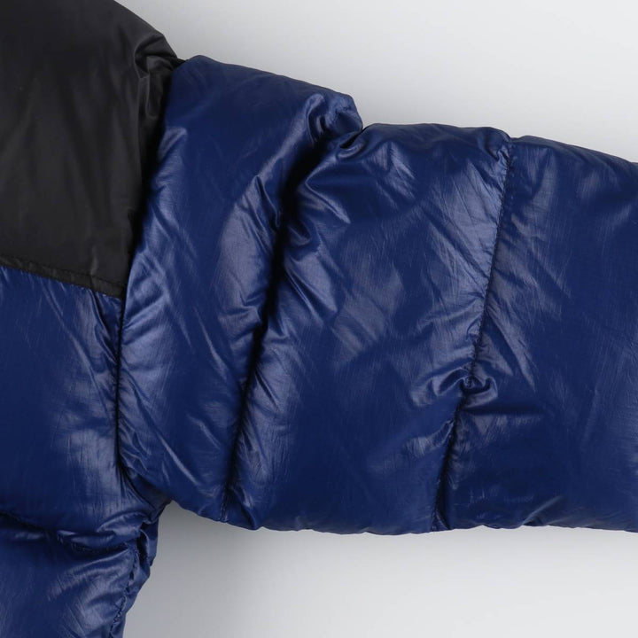 THE NORTH FACE 700 Fill Power Nuptse Jacket Goose Down Jacket Men's M Size Vintage Nylon black type Vintage Second Hand