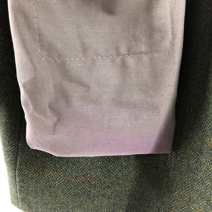 Burberry's Herringbone Check Pattern Wool Tailored Jacket Men's XL /evb009147