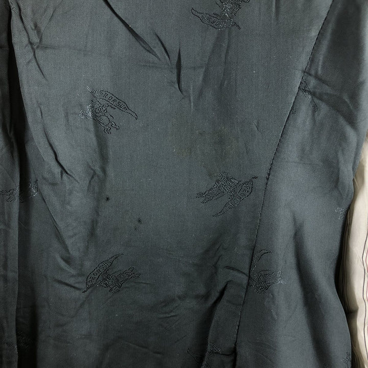 Burberry's Herringbone Check Pattern Wool Tailored Jacket Men's XL /evb009147