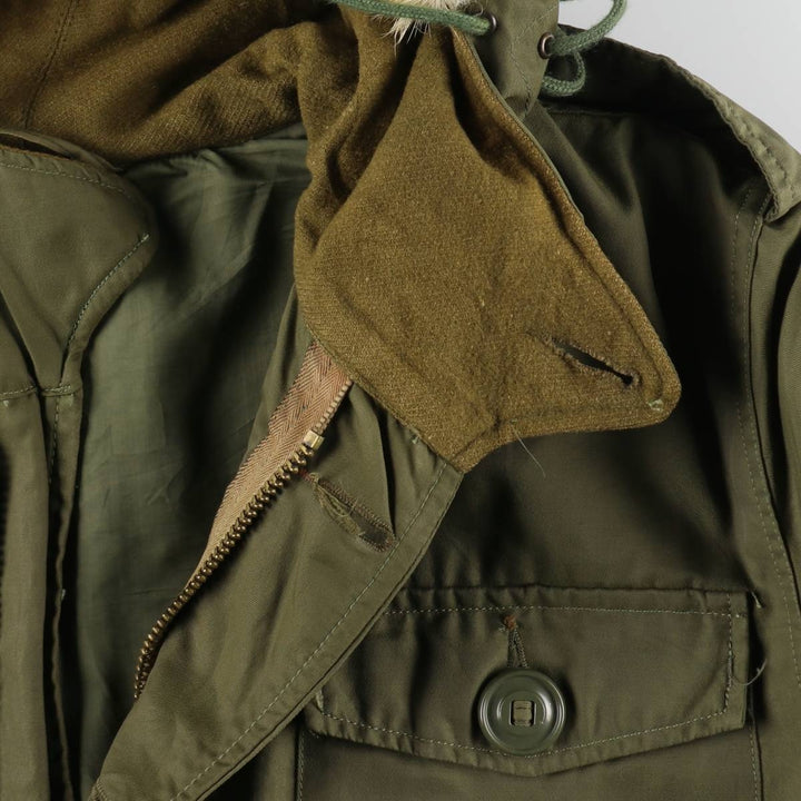 70'S Canadian military genuine General Purpose Parka, Field Parka, Mods Coat, MEDIUM, Men's M equivalent, Vintage /evb009158