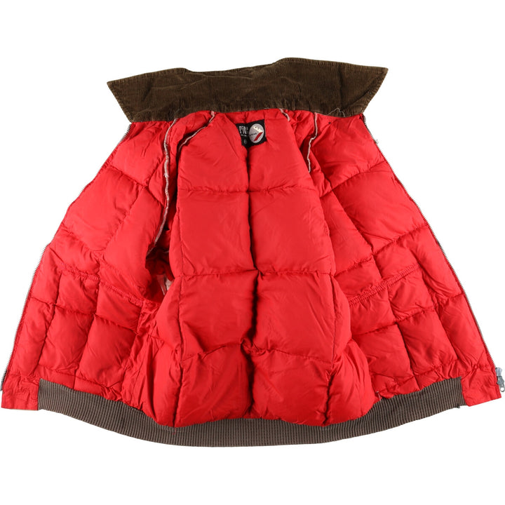 70s~80'S RICE SPORTS WEAR Down Jacket Men's M Size Vintage unclear Beige type Vintage Second Hand