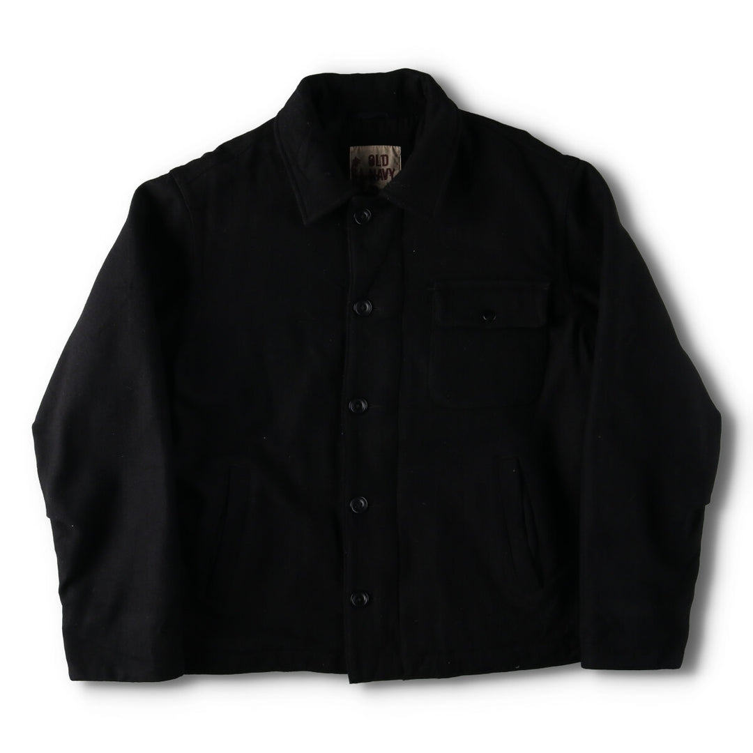 00'S Old Navy A-2 type wool jacket, men's size L /evb009210