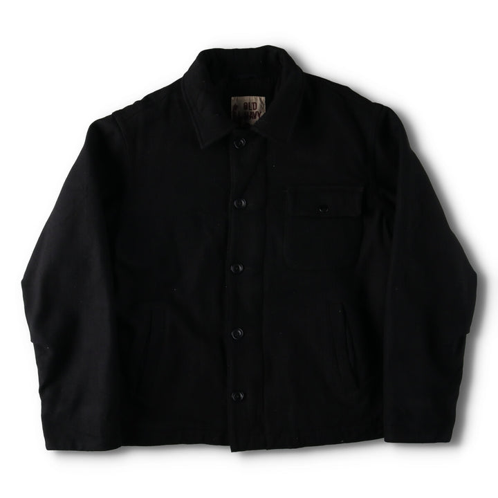 00'S Old Navy A-2 type wool jacket, men's size L /evb009210