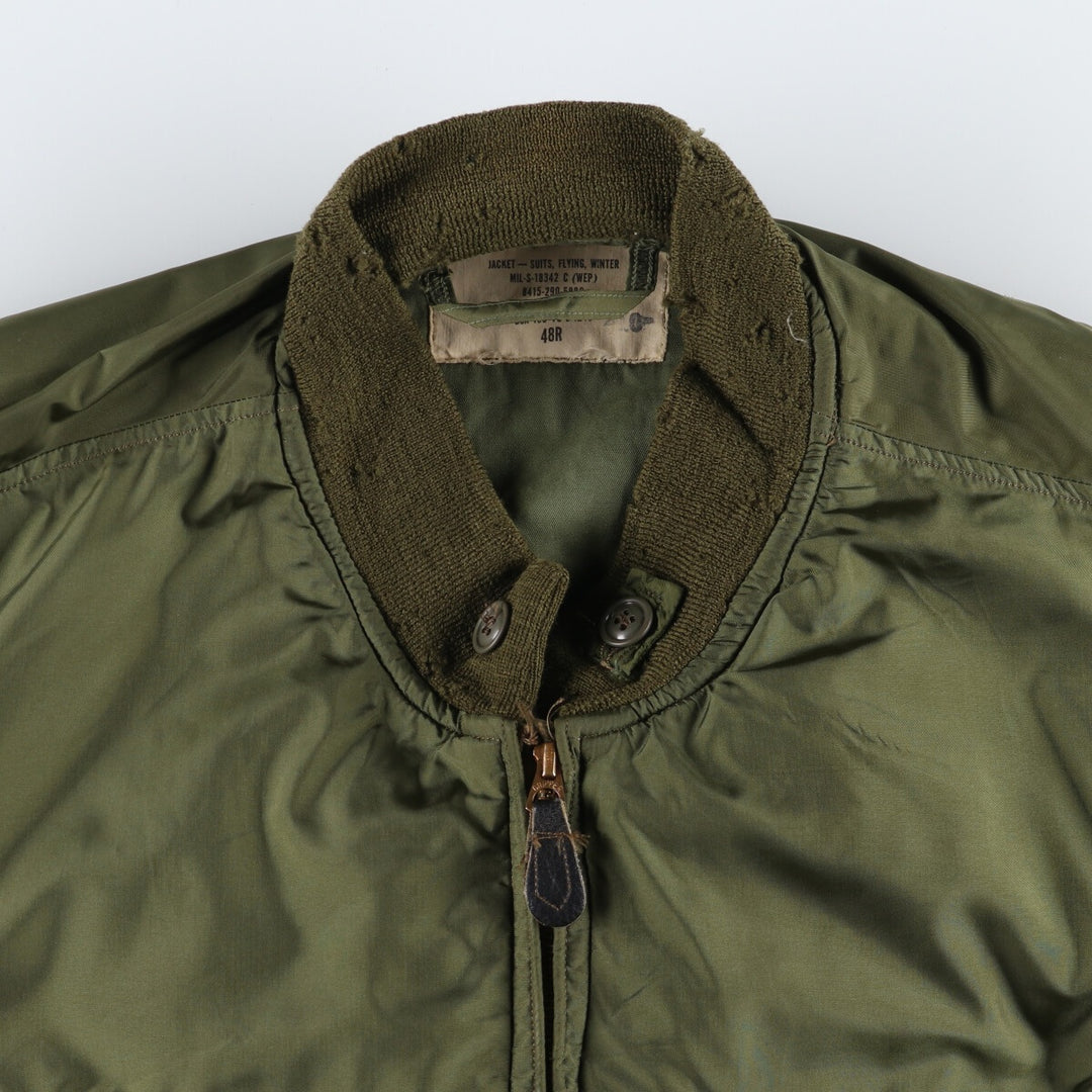 70'S US military G-8 military flight jacket made in USA 48R men's XL equivalent vintage /evb009217