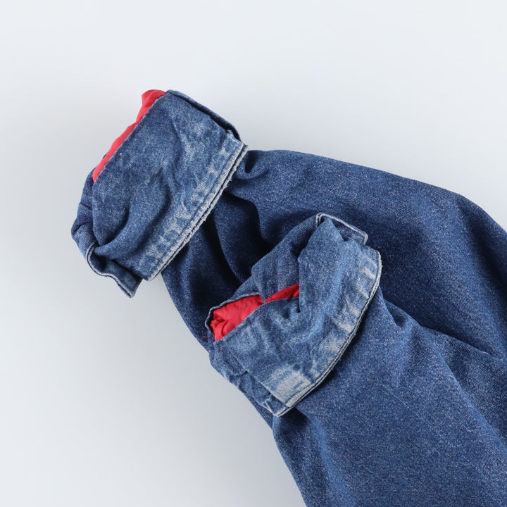 80'S Carhartt Detroit Jacket Denim Work Jacket Made in USA Men's M Size Vintage /evb009222