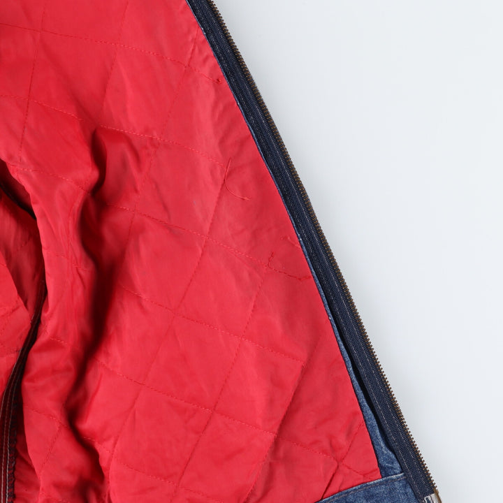 80'S Carhartt Detroit Jacket Denim Work Jacket Made in USA Men's M Size Vintage /evb009222