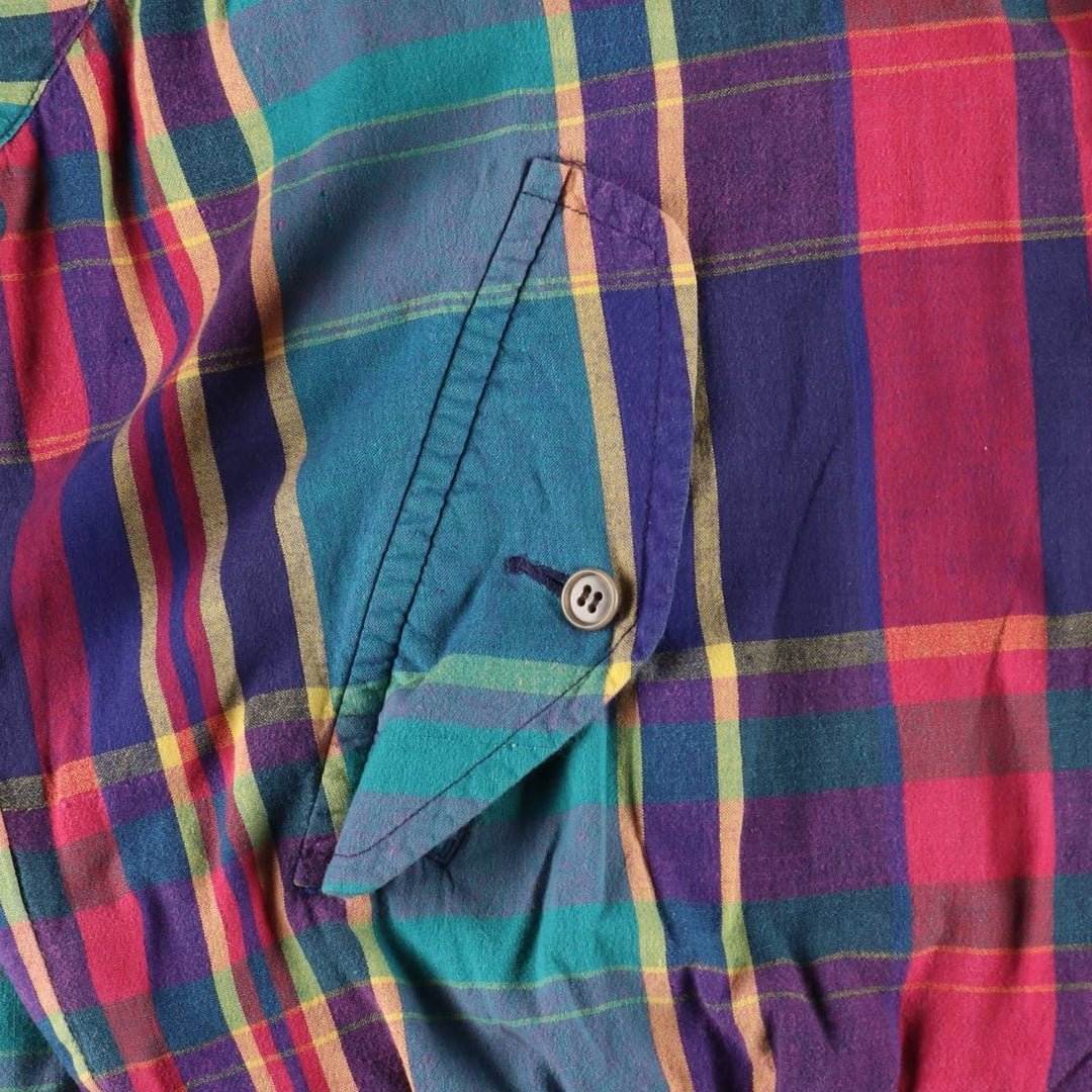 Ralph Lauren POLO by Ralph Lauren Check Pattern Harrington Jacket Swing Top Men's XL /evb009230