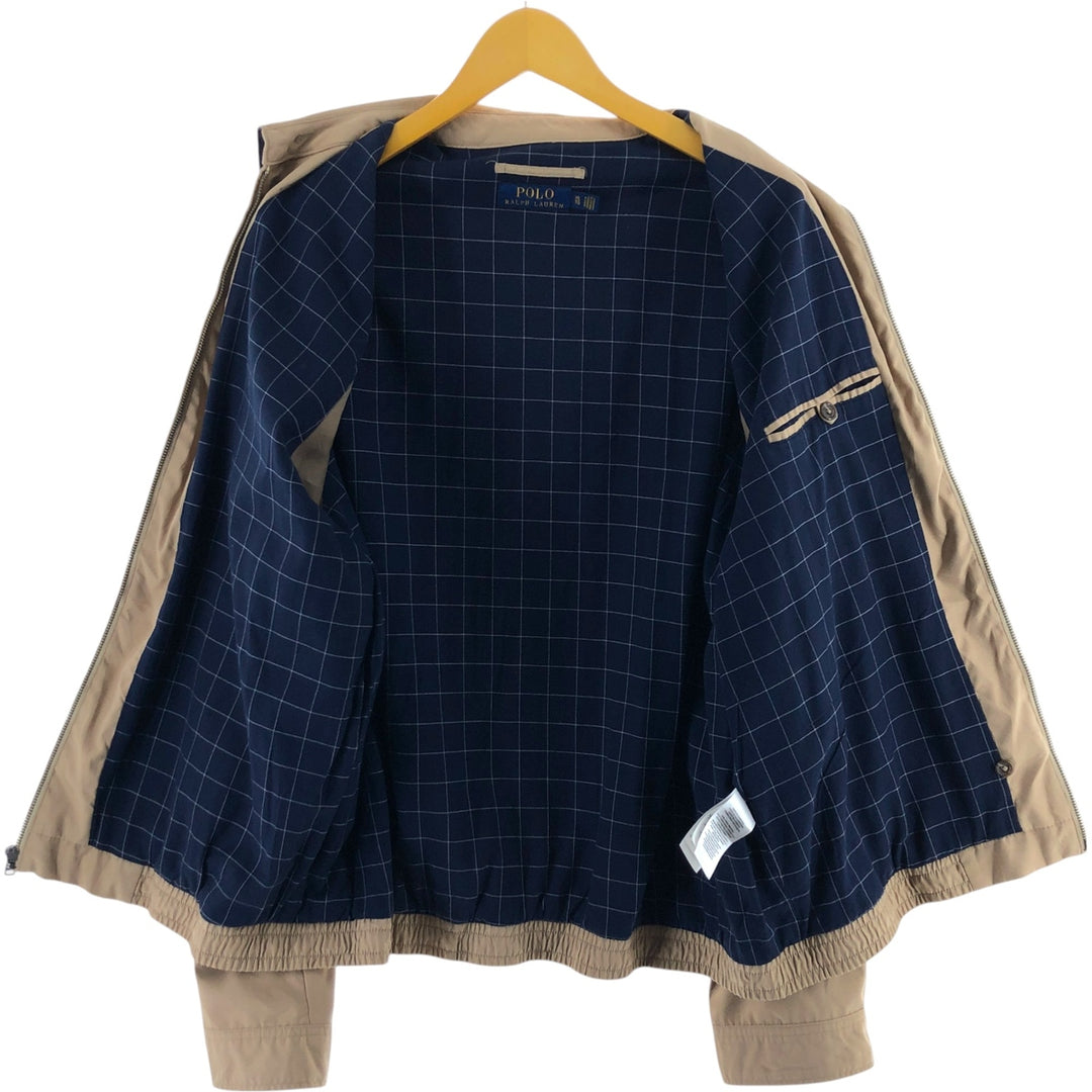 Ralph Lauren POLO RALPH LAUREN Swing Top Sports Jacket Men's XL polyester Beige type Vintage Second Hand