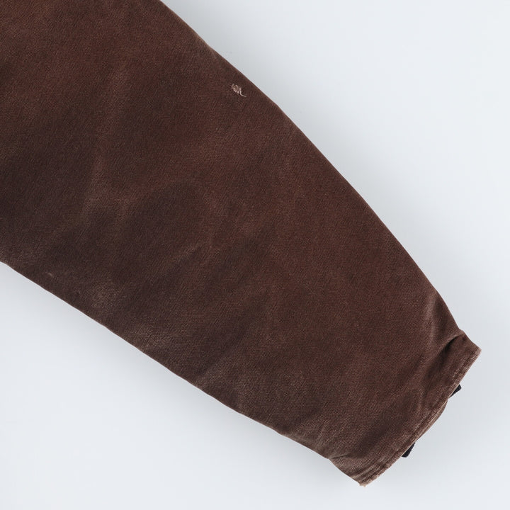 Carhartt Traditional Coat Hooded Duck Work Jacket Men's M size /evb009241