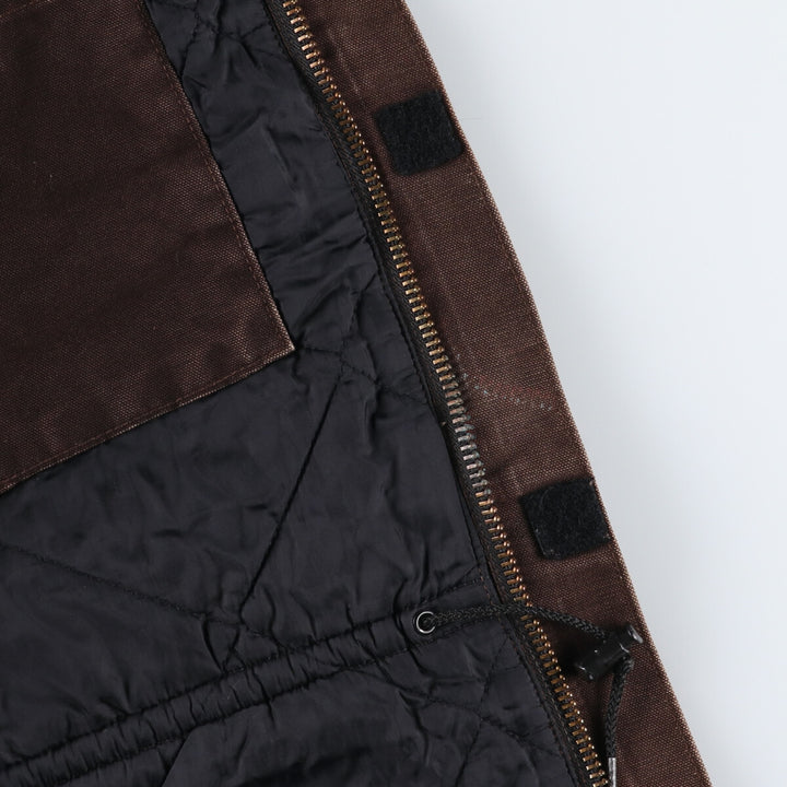 Carhartt Traditional Coat Hooded Duck Work Jacket Men's M size /evb009241