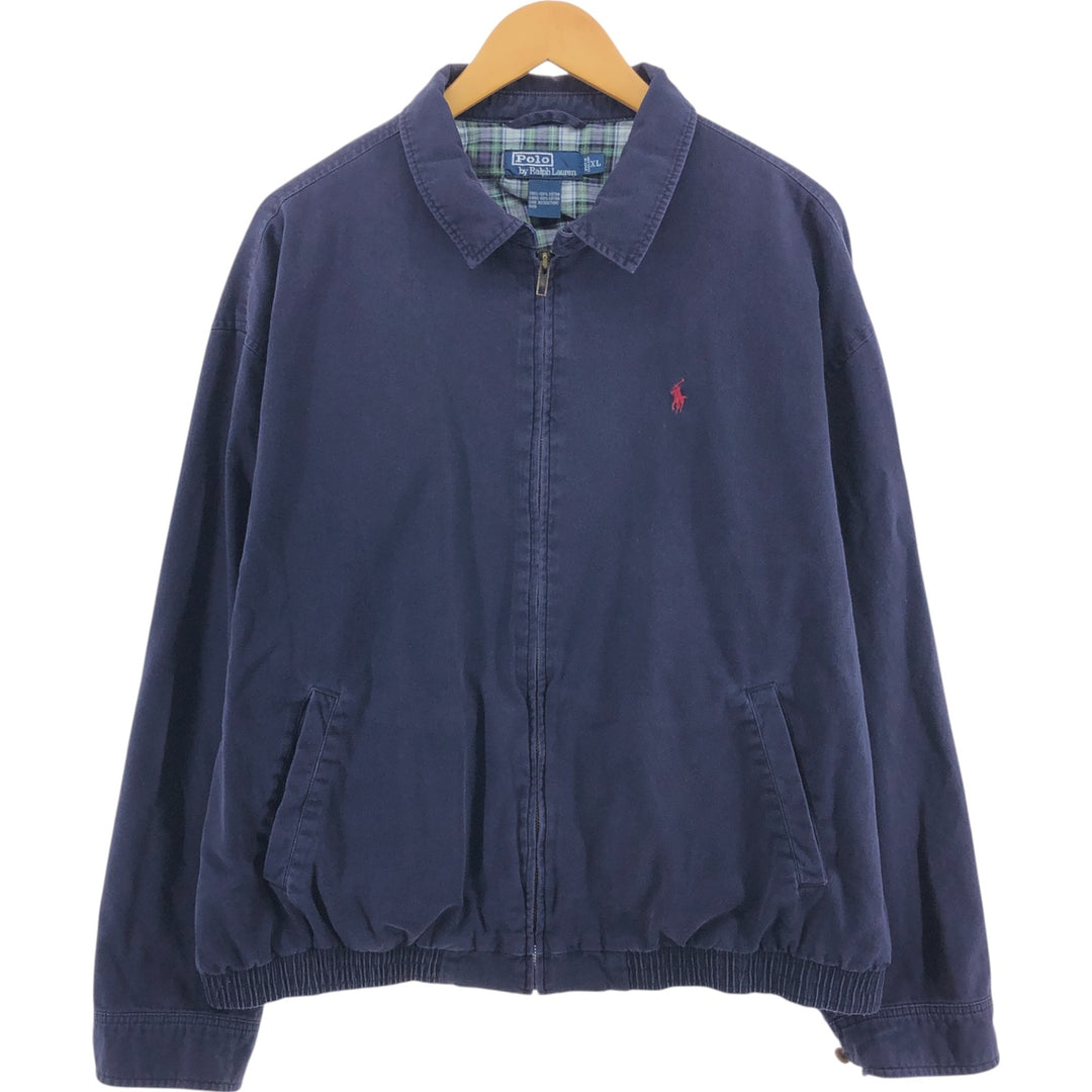 Ralph Lauren POLO by Ralph Lauren Swing Top Sports Jacket Men's XL cotton purple type Vintage Second Hand