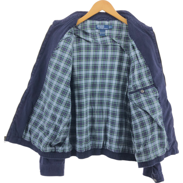 Ralph Lauren POLO by Ralph Lauren Swing Top Sports Jacket Men's XL cotton purple type Vintage Second Hand