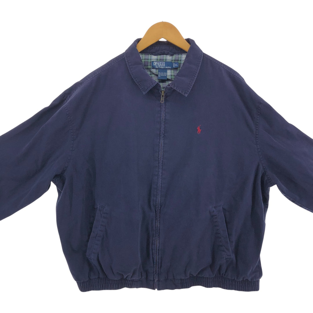 Ralph Lauren POLO by Ralph Lauren Swing Top Sports Jacket Men's XL cotton purple type Vintage Second Hand