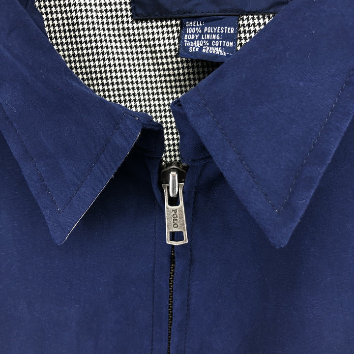 Ralph Lauren POLO GOLF Swing Top Sports Jacket Men's Size L polyester navy blue type Vintage Second Hand