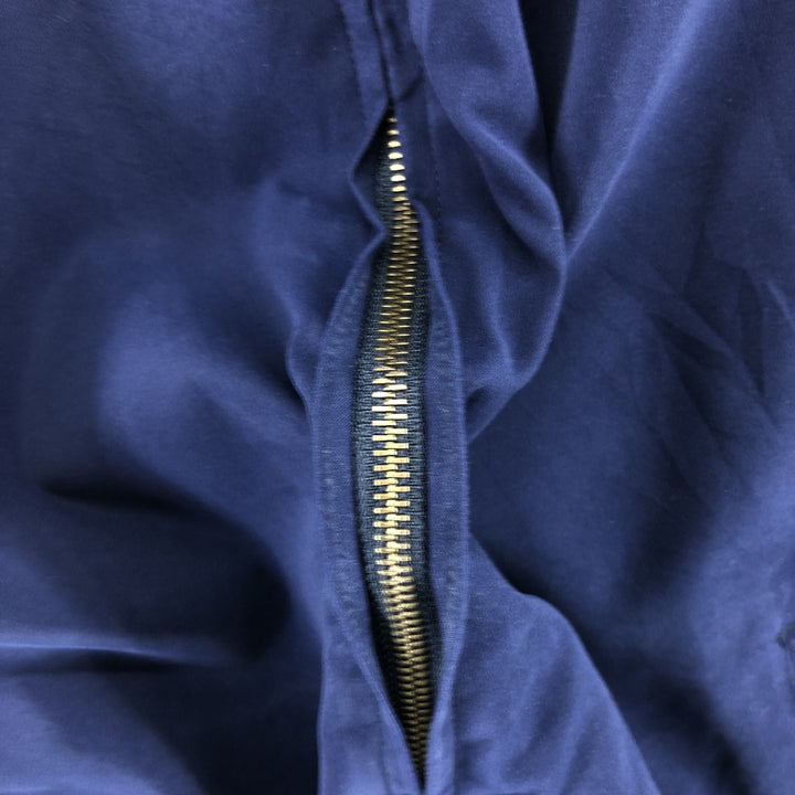 Ralph Lauren POLO GOLF Swing Top Sports Jacket Men's Size L polyester navy blue type Vintage Second Hand