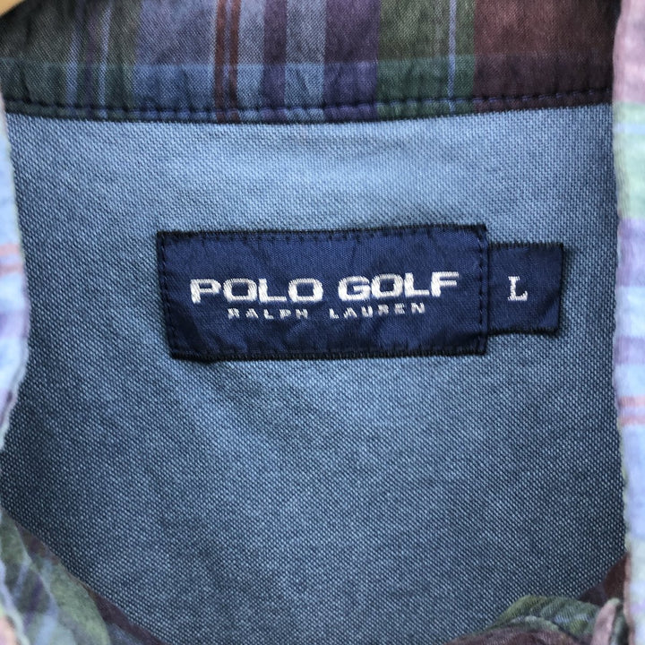 Ralph Lauren POLO GOLF Check Pattern Harrington Jacket Swing Top Men's L size /evb009248