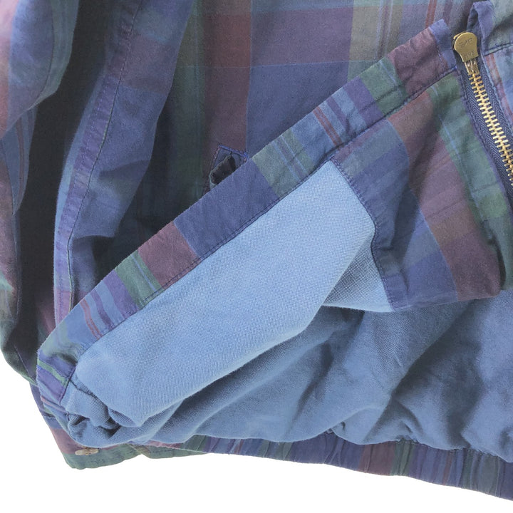 Ralph Lauren POLO GOLF Check Pattern Harrington Jacket Swing Top Men's L size /evb009248