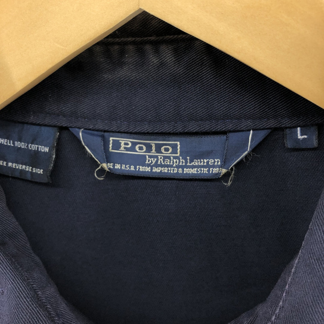 90'S Ralph Lauren POLO by Ralph Lauren Swing Top Sports Jacket Made in USA Men's L size /evb009251