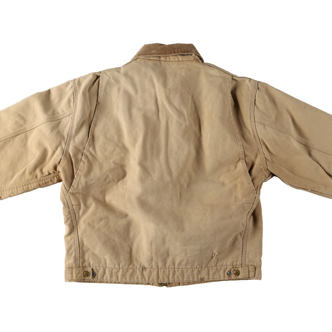 80's Carhartt 100th Anniversary Detroit Jacket Duck Work Jacket Made in USA Men's L Size Vintage /evb009261