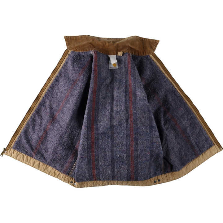 80's Carhartt 100th Anniversary Detroit Jacket Duck Work Jacket Made in USA Men's L Size Vintage /evb009261