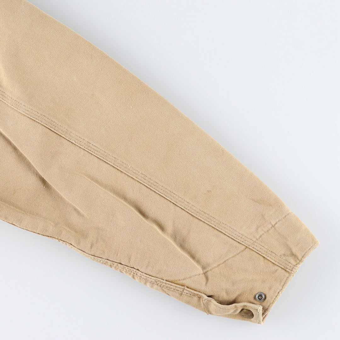 80's Carhartt 100th Anniversary Detroit Jacket Duck Work Jacket Made in USA Men's L Size Vintage /evb009261