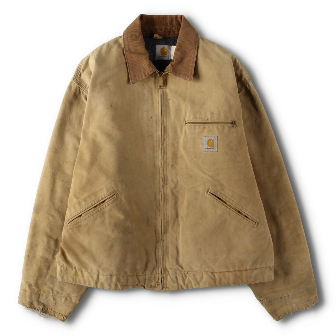 90'S Carhartt Detroit Jacket Duck Work Jacket Made in USA Men's XL Vintage /evb009262