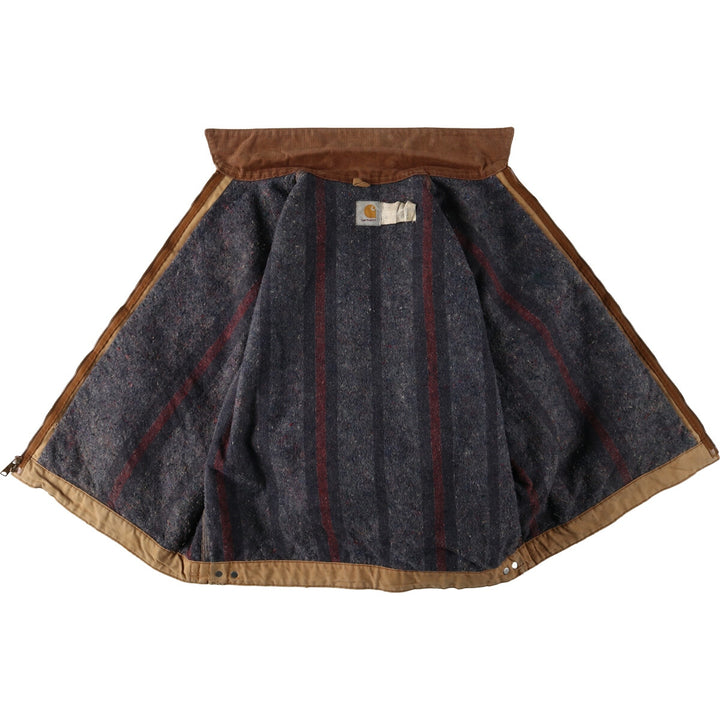 90'S Carhartt Detroit Jacket Duck Work Jacket Made in USA Men's XL Vintage /evb009262