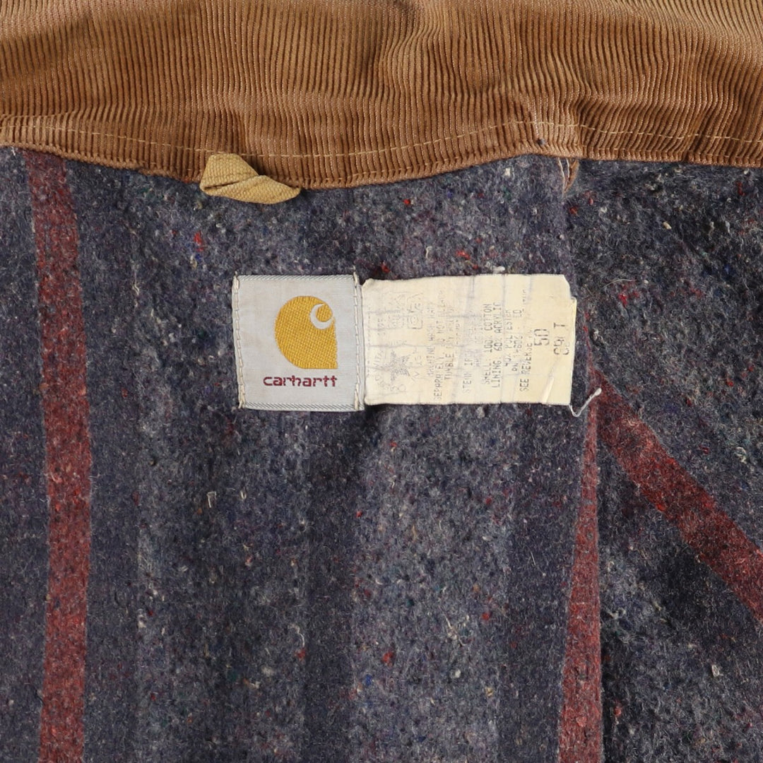 90'S Carhartt Detroit Jacket Duck Work Jacket Made in USA Men's XL Vintage /evb009262
