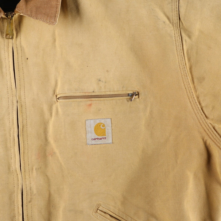 90'S Carhartt Detroit Jacket Duck Work Jacket Made in USA Men's XL Vintage /evb009262