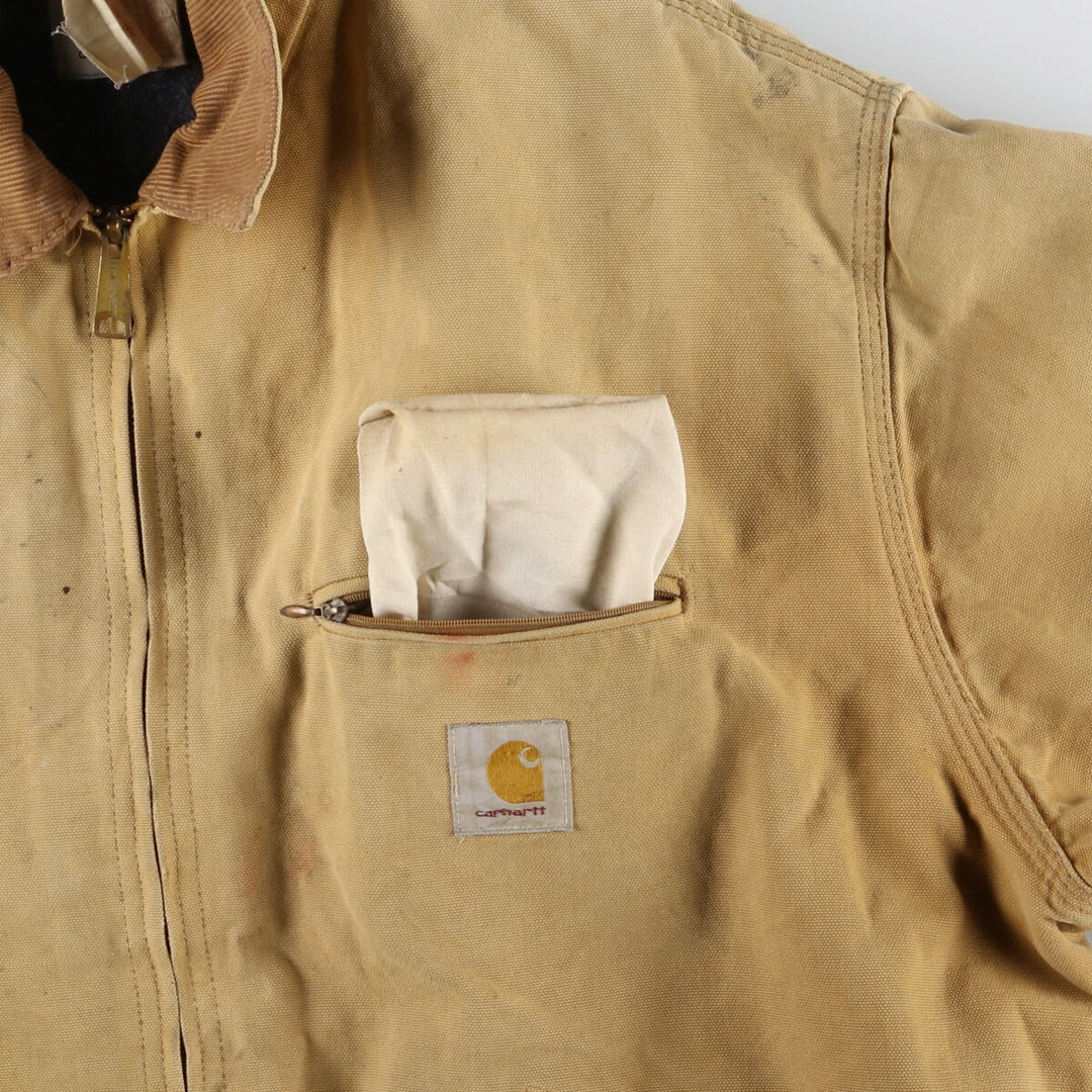 90'S Carhartt Detroit Jacket Duck Work Jacket Made in USA Men's XL Vintage /evb009262