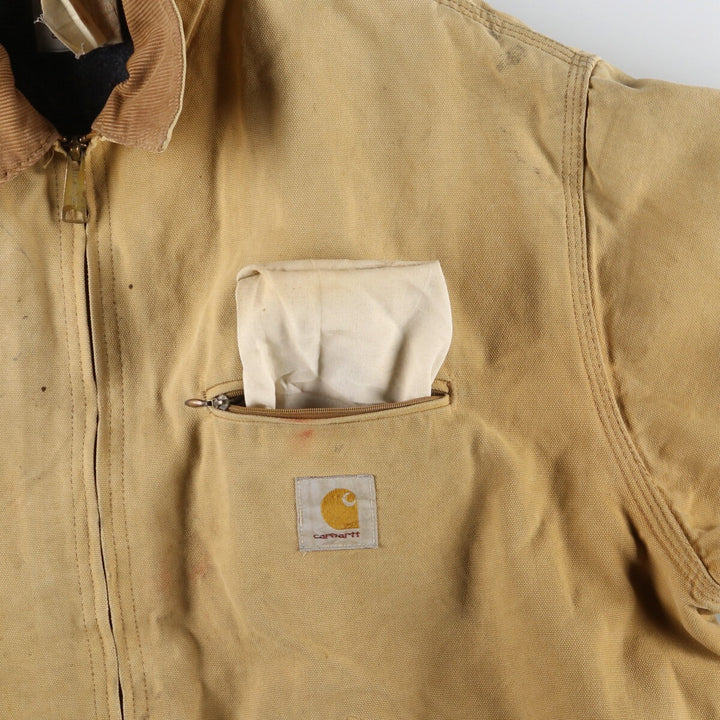 90'S Carhartt Detroit Jacket Duck Work Jacket Made in USA Men's XL Vintage /evb009262
