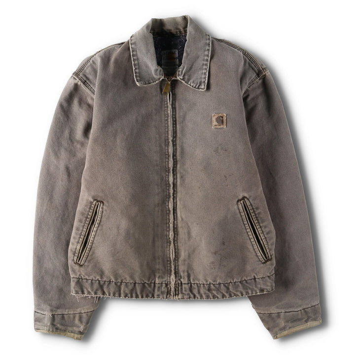 00'S Carhartt Detroit Jacket Duck Work Jacket Made in USA Men's M /evb009265