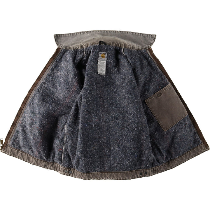 00'S Carhartt Detroit Jacket Duck Work Jacket Made in USA Men's M /evb009265