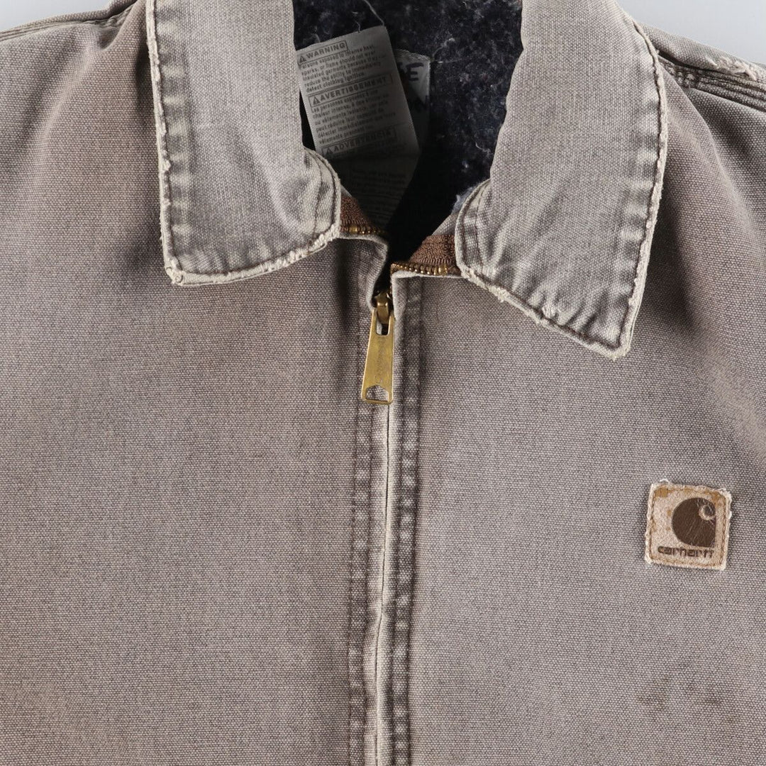 00'S Carhartt Detroit Jacket Duck Work Jacket Made in USA Men's M /evb009265