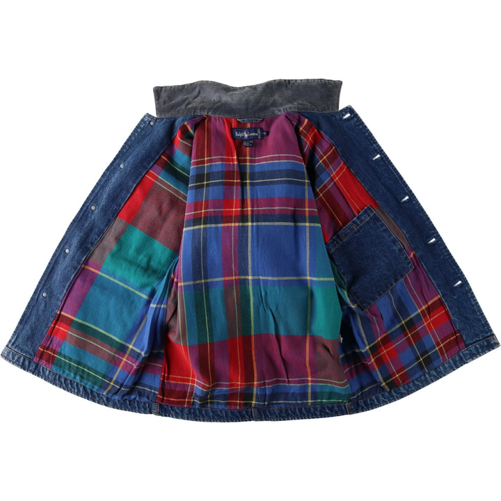 90'S Ralph Lauren denim coveralls, men's size M, vintage /evb009267