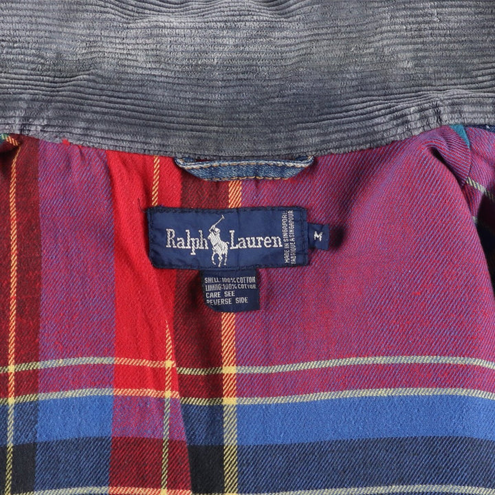 90'S Ralph Lauren denim coveralls, men's size M, vintage /evb009267