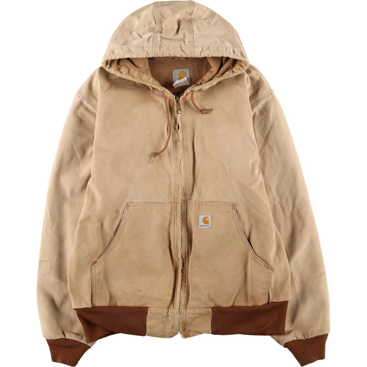 Carhartt Active Jacket Duck Full Zip Parka Made in USA Men's XL /evb009302